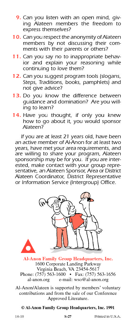 Alateen Sponsorship Is It for You? - Image 2